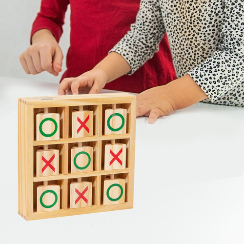 V Juego De Mesa De Madera Toe For Entretenimiento, Juguetes