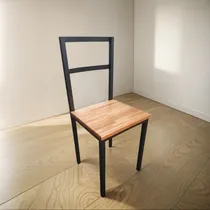 Comprar Sillas De Acero Y Madera Nacionales Bar Comedor Asiento