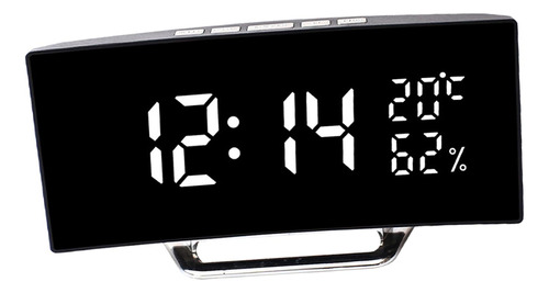 Reloj Despertador Digital Led Con 3 Ajustes De Alarma,