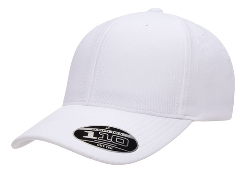 Flexfit Gorra Deportiva 110 Cool & Dry Para Hombre, Blanco