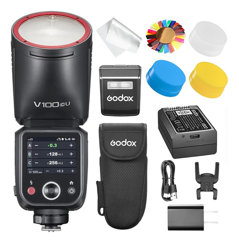 Godox V100 C Godox Flash Para Canon - Control De Pantalla