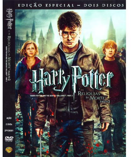 Dvd Harry Potter E As Relíquias Da Morte - Parte 2