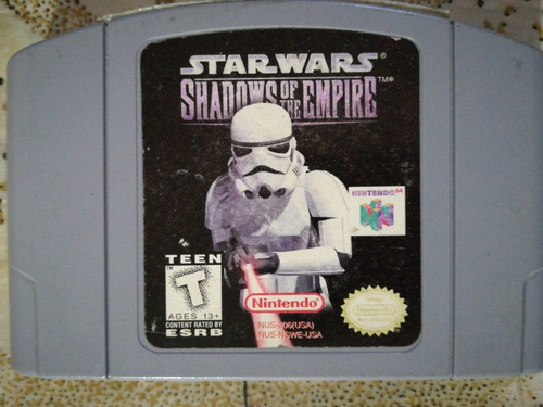 Star Wars Shadow Of The Empire, Nintendo 64, Usado 