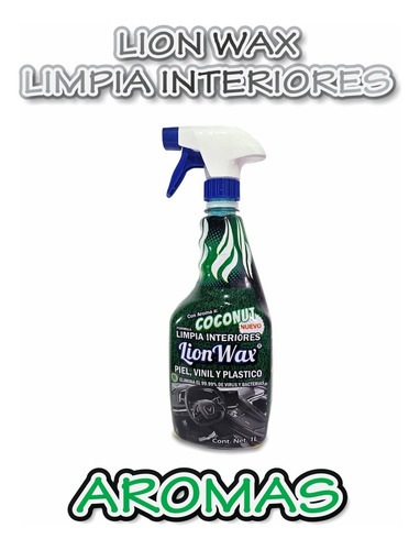 Limpiador De Interiores De Auto Lions Wax