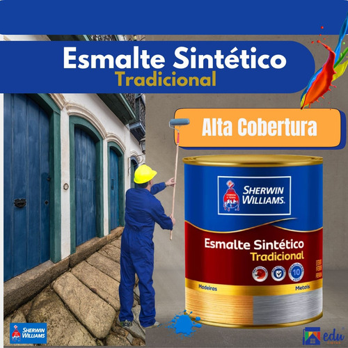 Esmalte Sintético Madeiras E Metais Acet Metalatex 900ml