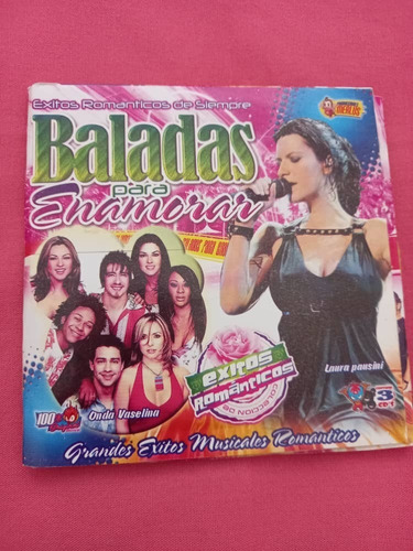 C D Musical - Baladas Para Enamorarse - 55 Temas En 3 Cds 