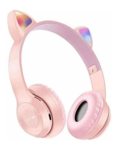 Auriculares Bluetooth Oreja De Gato Y08 Rgb