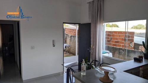 Casa À Venda Por R$240.000 Com Quintal E 2 Quartos No Residencial Arco Íris - Anápolis Go - Ca1666