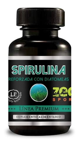 Spirulina Reforzada Con Diatomeas X 90 C. Vegetales