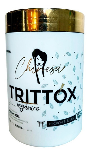 Trittox Argan Micro Esfera Sem Formol Chinesa Cosmeticos 1kg