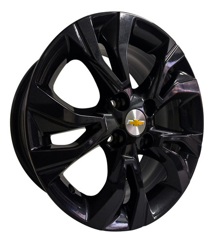 Jogo De Rodas Onix Turbo Celta Corsa Aro 15 4x100 S35 Black