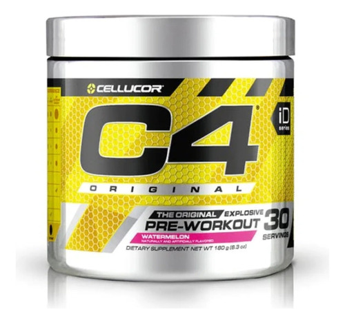 Pre Entreno C4 Cellucor 60 Servicios