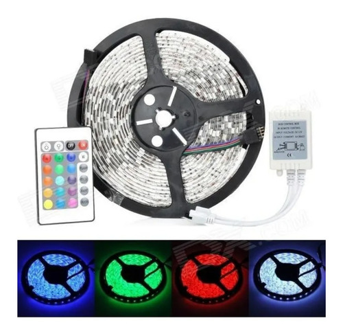 Tira De Luces Led Rgb 5050 5 Metros