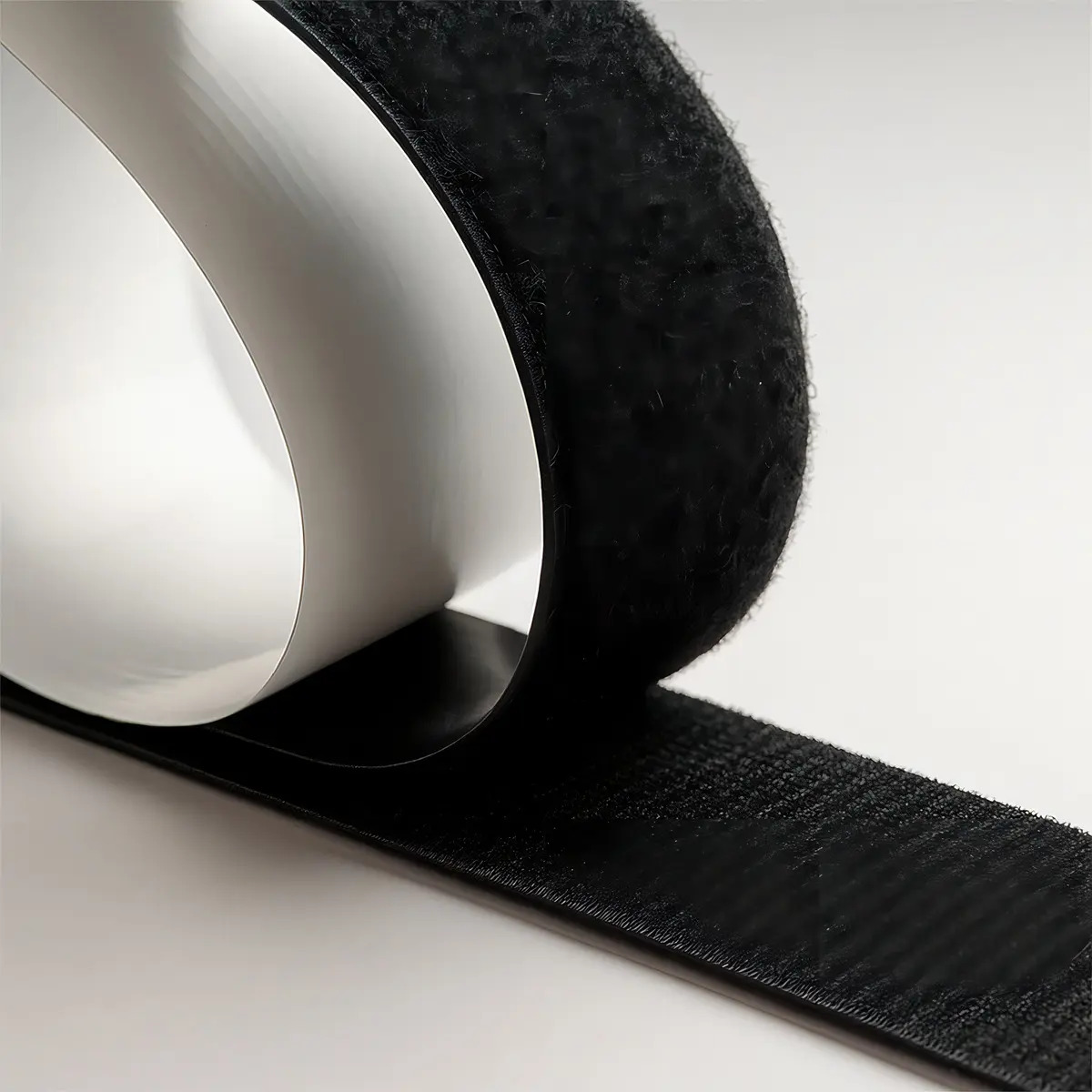 Fecho De Contato Adesivo 5m X 20mm Velcro Adesivo Forte Dupla Face Macho E Femea Preto
