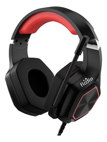 Fiodio 7.1 Auriculares Para Juegos Con Sonido Envolvente Con Negro.