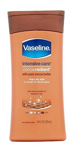  Vaseline Locion Cuidados Intensivos Cacao Radiante 298gr