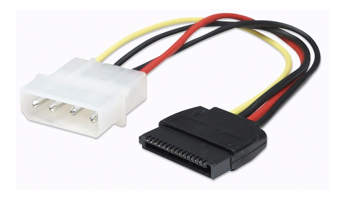 Cable Adaptador Molex Macho A Sata Hembra Manhattan