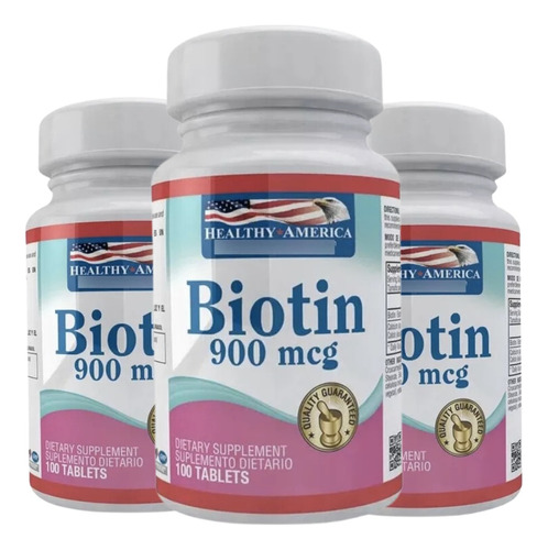 Biotina 900mcg Healthy X3 - Unidad a $1208