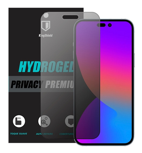 Película iPhone 14 Pro Max Kingshield Hydrogel - Privacidade