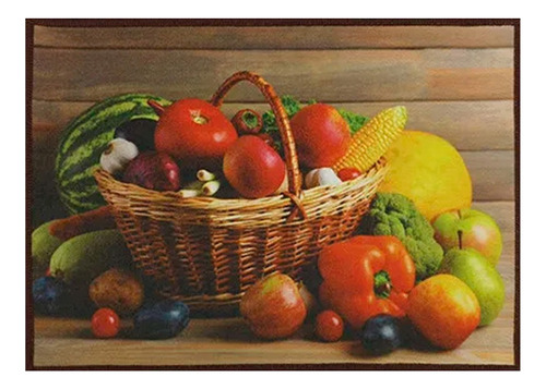 Limpiapies 40x60cm Fancy Vegetales Dib