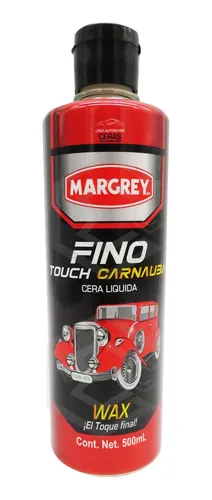comprar Cera Liquida Para Auto Carnauba Fino Touch 500ml Margrey