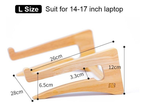 Soporte Plegable De Madera Para Portátil, Base Vertical