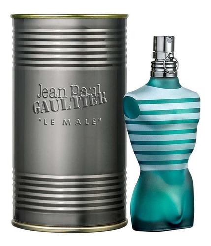 Imagen 2 de 3 de Jean Paul Gaultier Les Males Le Male Eau de toilette 125 ml para hombre
