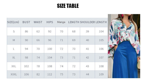 Conjunto Camisa Con Estampado Suelto Y Pantalón Ancho