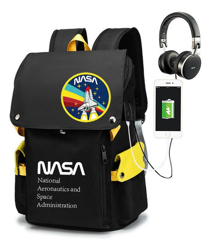 Mochila De Astronauta De La Nasa, Mochila De Estudio Escolar