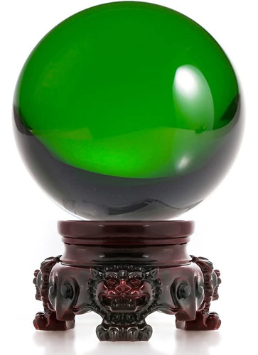 Amlong Crystal Bola De Cristal Transparente De 3 Pulgadas -e