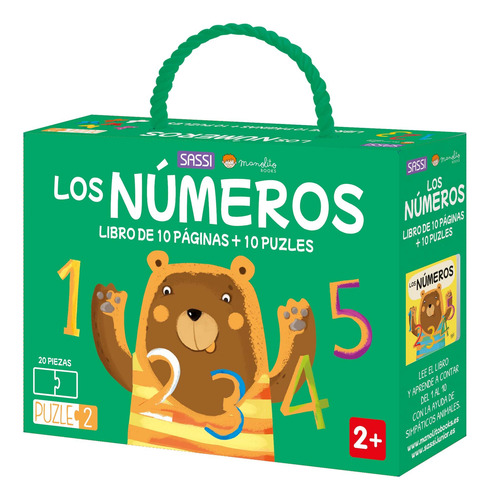 Nuevo Los Números Col Puzle 2 Libro + Fichas Educativas