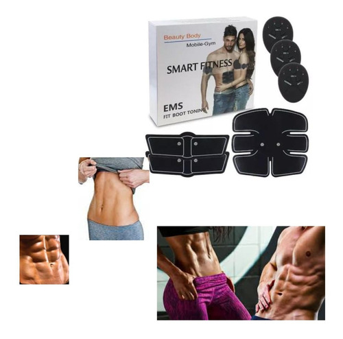 Cinta Tonificador Muscular Abdominal Estimulação Braço Fit D