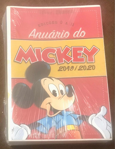 2309 Hq Anuário Do Mickey 2019/2020 #0-11 (ac Oferta) [col]