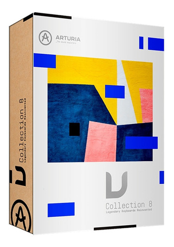 Imagen 1 de 10 de Software Arturia V Collection 8 Pack Licencia Oficial Cuotas