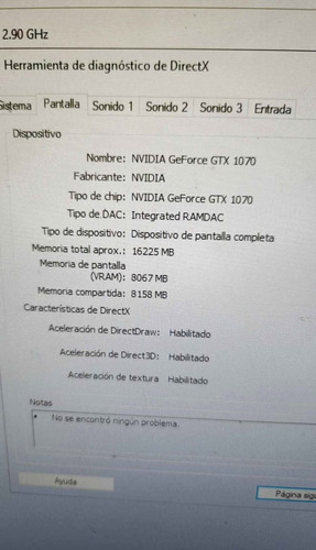 Computador Gamer I5 9400f / Gtx1070 8gb / 16gb Ram (Usado)