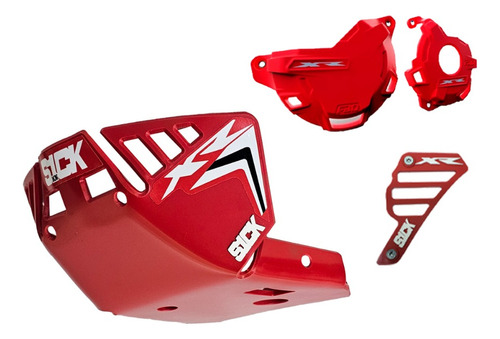 Pack Protecciones Motor Rojo Xr250 Tornado Shop