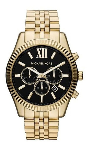 Relogio Michael Kors Mk8286/4pn Cor da correia Amarelo Cor do bisel Amarelo Cor do fundo Amarelo