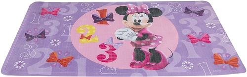 Imagen 3 de 6 de Disney Minnie Mouse Baño Deco Antideslizante Alfombra