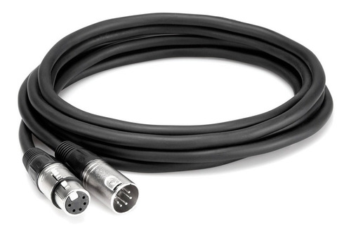 Cabo Dmx Xlr 5 Pinos 4 Condutores Hosa Technology Dmx-010 3m