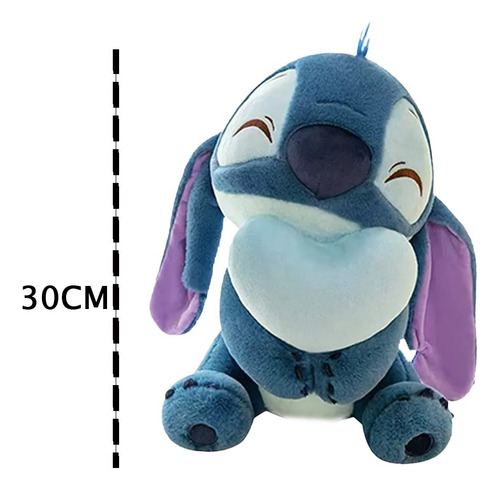 Peluche Stitch 35cm Alto Relleno Lilo & Stitch + 2globos