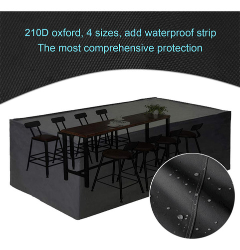 Funda Impermeable Para Muebles, Sofá, Patio, Jardín, Exterio