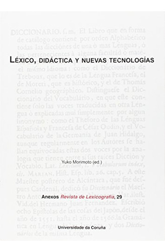 Lexico Didactica Y Nuevas Tecnologias: 29 -anexos Revista De