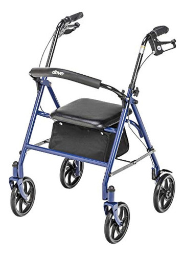 Andadera Y Asiento Plegable 2 En 1 De Altura Ajustable