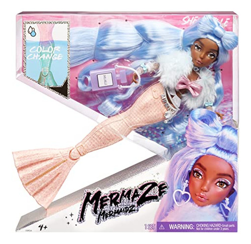 Mermaze Mermaidz Cambio De Color Shellnelle Sirena N2f8q