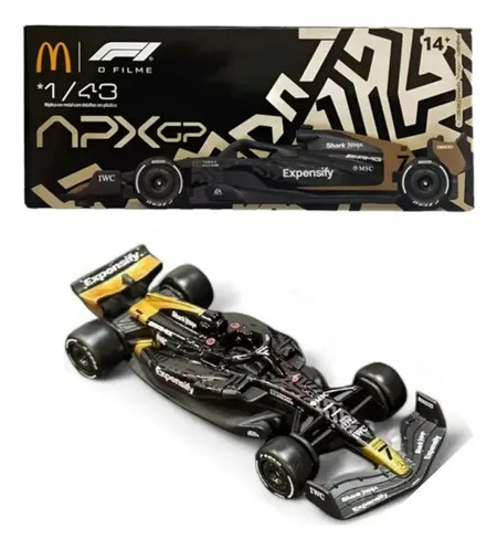 Miniatura Carro Formula 1 Mc Donalds F1 O Filme 1/43 Apxgp
