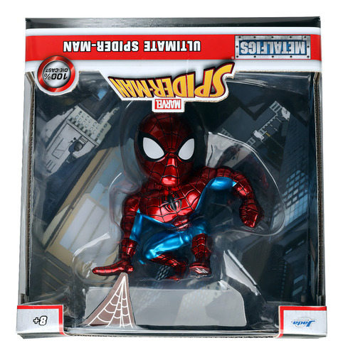 Jada 6 Pulgadas 1 Figura Marvel Spiderman Metalfigs