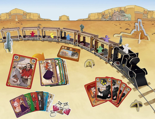Imagen 3 de 4 de Colt Express: Juego De Mesa Para La Familia Y Amigos