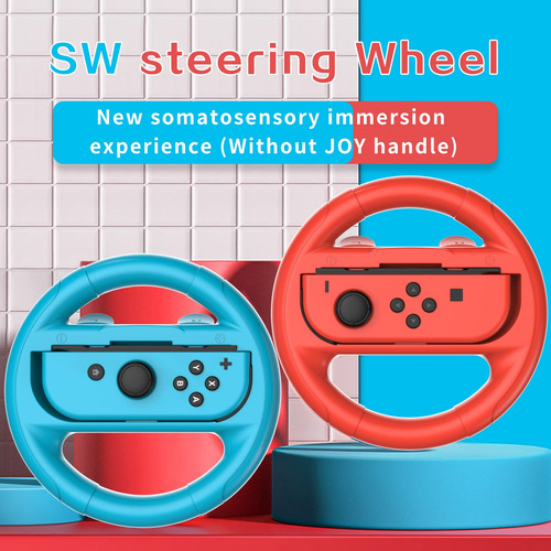 Volante Compatible 4 Piezas Para Joy-con Mario Kart 8 Deluxe