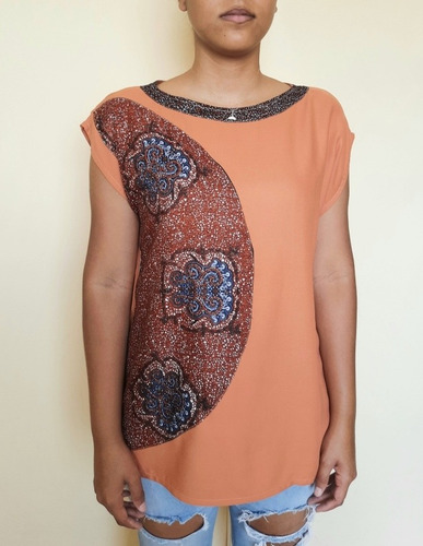 Imagem 2 de 6 de Blusa Bata Feminina Tecido Sueli