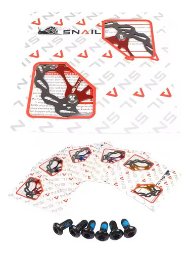 Disco Rotor De Freio Snail 203mm Color, Vm/pt (par)